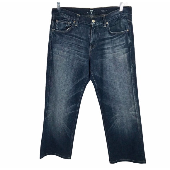 7 For All Mankind Other - 7 For All Mankind Men's Size 34 Austyn Blue Jeans